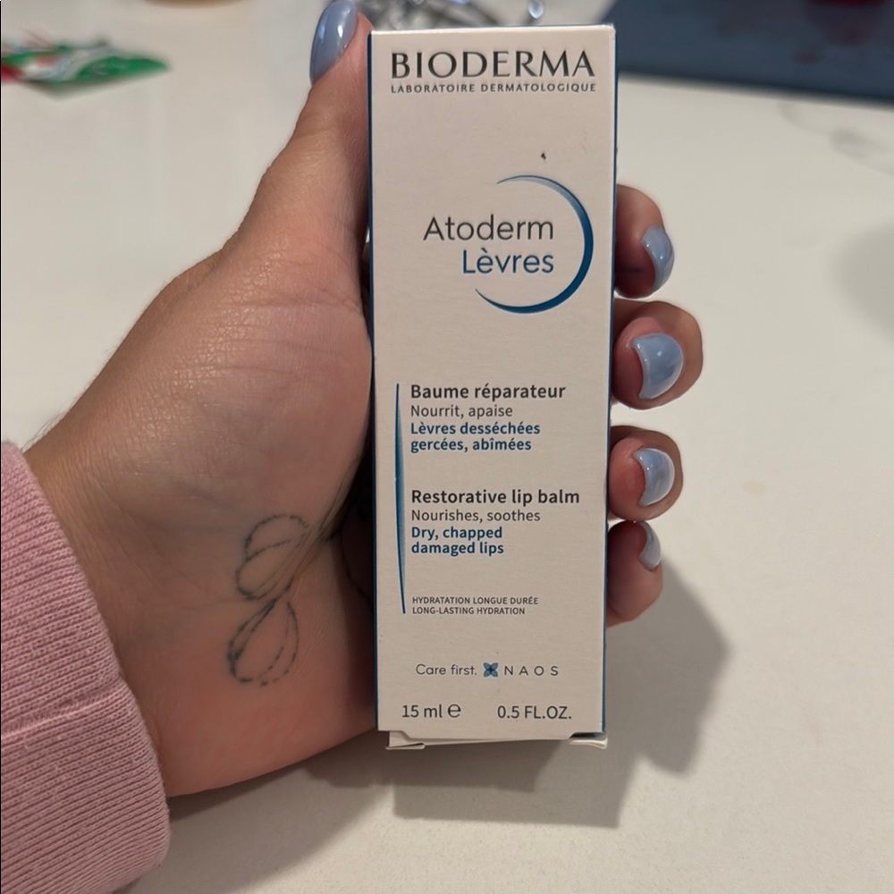 Atoderm Lèvres Restorative Lip Balm - White